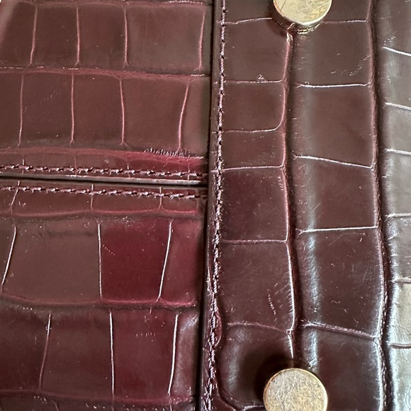 Purple Alligator Print MK Bag - Picture 6 of 7